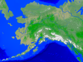 USA-Alaska Vegetation 1600x1200